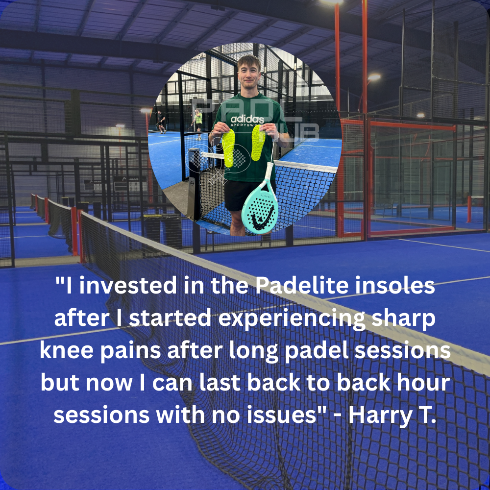Padelite Insoles - #1 Performance Insoles For Padel