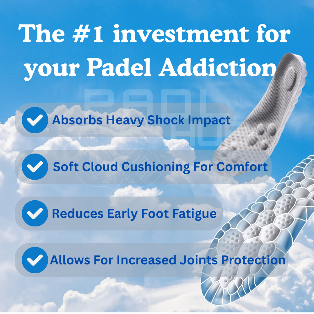 Padelite Insoles - #1 Performance Insoles For Padel